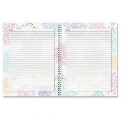 Whimsical Floral Doodle Notebook