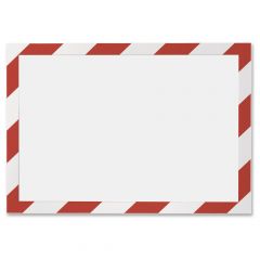 Durable Twin-color Border Self-adhs Security Frame - PK per pack