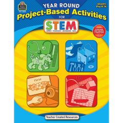 Teacher Created Resources PreK Project-based STEM Book Education Printed Book for Science/Technology/Engineering/Mathematics