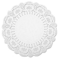 Sparco White Round Doilies - PK per pack