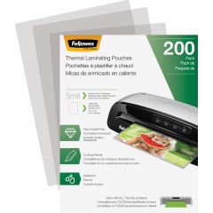 Fellowes Laminating Pouches - Letter, 5 mil, 200 Pack - PK per pack