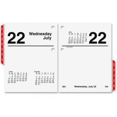 At-A-Glance Compact Size Daily Desk Calendar Refill