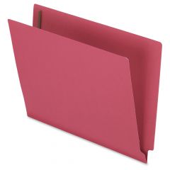 Colored End Tab Folder with Fastener