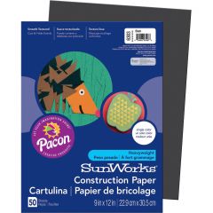 Pacon SunWorks Construction Paper - 50 per pack