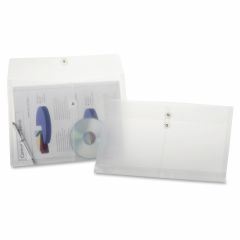 Pendaflex Legal Size Clear Poly String Envelopes - 3 per pack