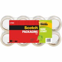 Scotch Sure Start Packaging Tape - 8 per pack