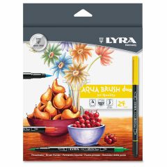 LYRA Dual Tip Marker, Assorted, 24 per Pack - 24 per set