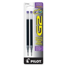 Pilot G2 Gel Ink Rollerball Pen Refill - 2 per pack