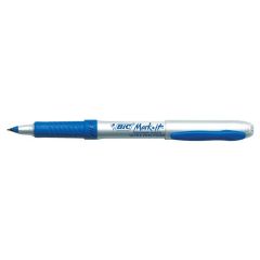 BIC Ultra Fine Point Permanent Marker, Blue - 12 Pack