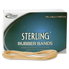 Alliance Sterling Rubber Bands, #107 - 1 per box