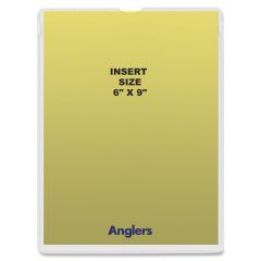 Anglers Self-stick Crystal Clear Poly Envelopes - 50 per pack