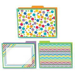 Color Me Bright Design File Folders Set