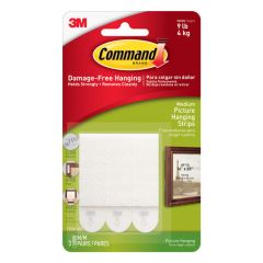Command Medium Adhesive Picture Hanging Strips - PK per pack