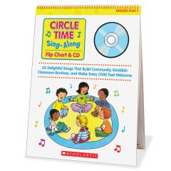 Scholastic Circle Time Sing-Along Flip Chart & CD Education Printed/Electronic Book by Paul Strausman