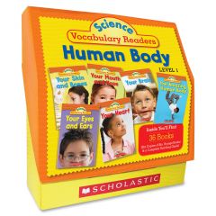Scholastic Science Vocabulary Readers: Human Body Education Printed Manual - English - 1 per set