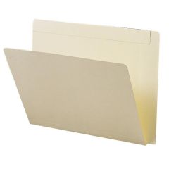 Smead 24190 Manila Conversion Folder with Reinforced Top Tab and End Tab - 100 per box