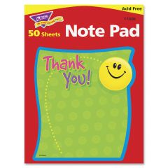 Trend Thank You Shaped Note Pad