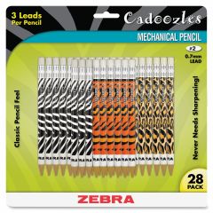 Zebra Pen Cadoozles Animal Print Mechanical Pencils - 784 per pack