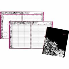 FloraDoodle Weekly/Monthly Appointmt Book