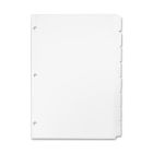 Business Source Erasable Tab Index - 8 per set