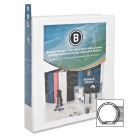 Business Source Round Ring View Binder