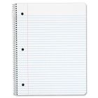 Tops 1-Subject Notebook - 70 Sheet - College Ruled - 10.50" x 8"