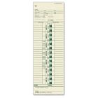 Tops Weekly One-Sided Time Card - 500 per box