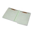 2-Part End Tab Classification Folder Letter - 8.5" x 11"- Light Green