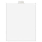 Avery Individual Bottom Tab Legal Exhibit Dividers - 25 per pack