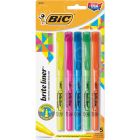 BIC Brite Liner Assorted Highlighter - 5 Pack