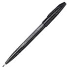 Pentel Sign Pen Porous Point Point, Black - 12 Pack