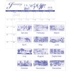 At-A-Glance Illustrated Monthly Wall Calendar