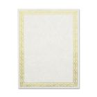 Geographics Blank Serpentine Certificate - 12 per pack