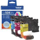 Brother Genuine LC5043PK Standard Yield Cyan, Magenta, and Yellow Ink Cartridge