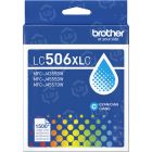 Brother Genuine LC506XLC High Yield Cyan Ink Cartridge
