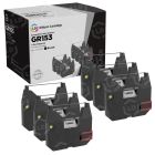 Brother Compatible GR-153B Black POS Ribbon, 6-pack