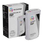 LD Remanufactured Matte Black Ink Cartridge for HP 727 (B3P22A)