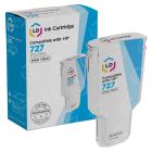 Remanufactured High Yield Cyan Ink Cartridge for HP 727 (F9J76A)