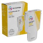 Remanufactured High Yield Yellow Ink Cartridge for HP 727 (F9J78A)