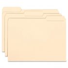 Smead Manila Interior Folder - 100 per box Letter - 8.50" x 11" - Manila