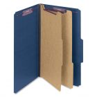Smead SafeSHIELD Colored Classification Folder - 8.50" x 14" - Tyvek - Dark Blue