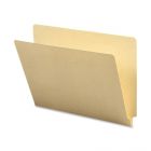Smead Straight-cut End Tab Folder - 100 per box Letter - 11 pt. - Manila