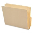 Smead Shelf-Master End Tab Folder - 100 per box Letter - 1/3 Tab Cut on Bottom - Manila