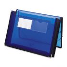 Blue Smead UltraColor Expanding Wallet Letter - 8.50" x 11" - 1 Each
