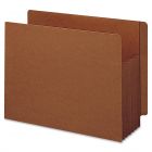 Smead TUFF Pocket End Tab File Pocket - 10 per box Legal - 8.50" x 14" - Redrope