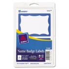 Avery Self-Adhesive Name Badge Label - 100 per pack