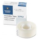 Business Source Invisible Tape - 1 per roll