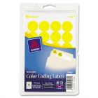 Avery Round Color Coding Label - 1008 per pack