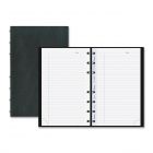 Blueline Miraclebind AF9150 Notebook - 150 Sheet - College Ruled - 9.25" x 7.25"  - Black Cover