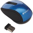 Verbatim Wireless Mini Travel Mouse Blue